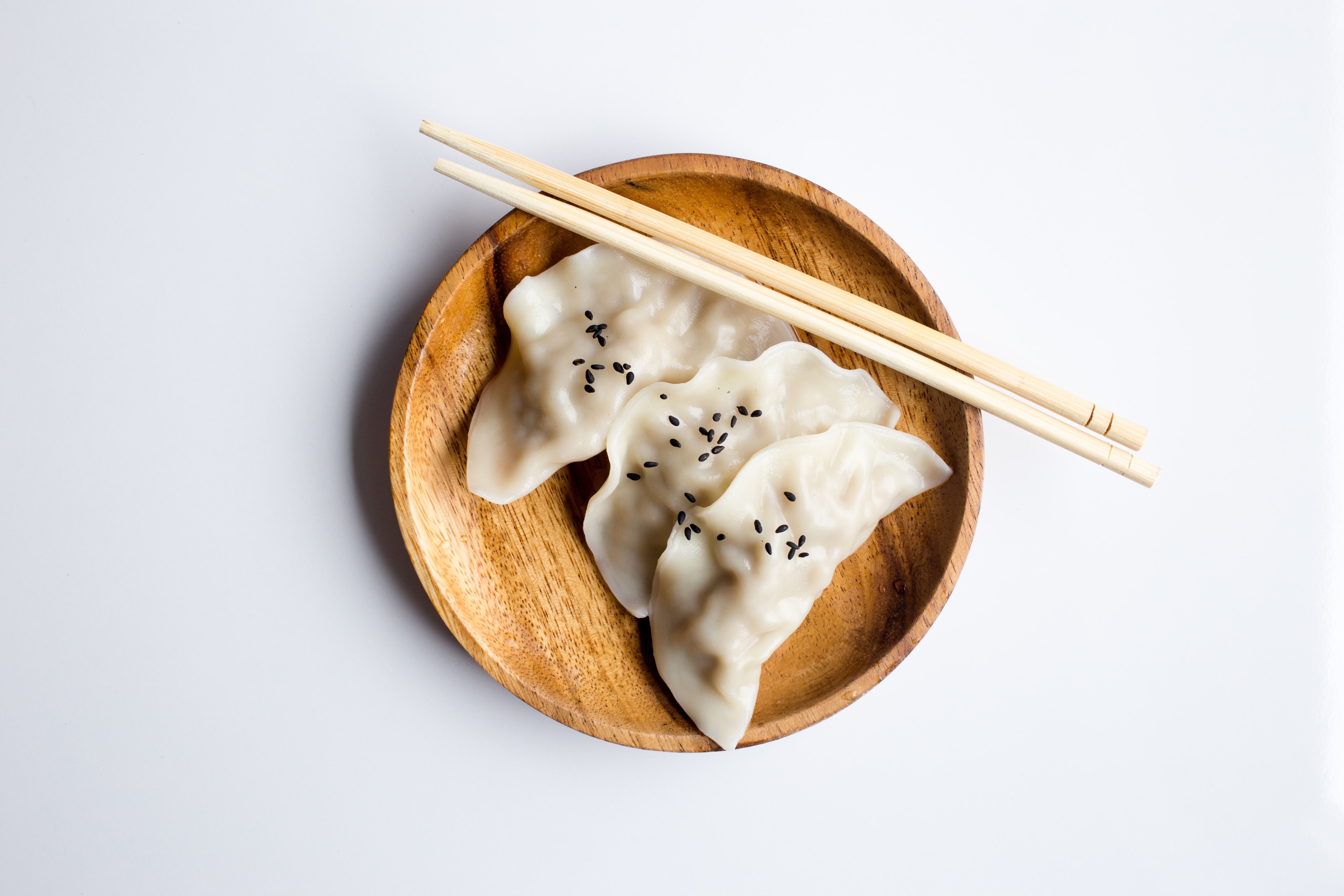 Picture of dumpling in a bowl